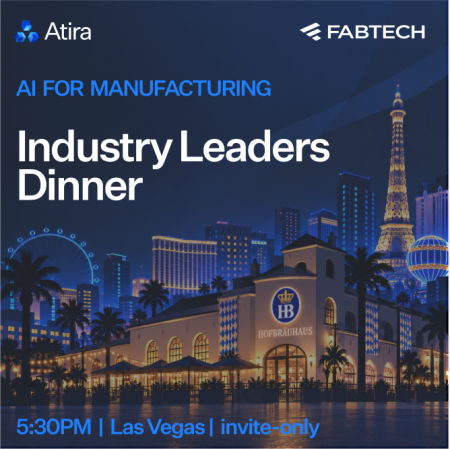 AI for Manufacturing: Industry Leaders Dinner at FABTECH 2026