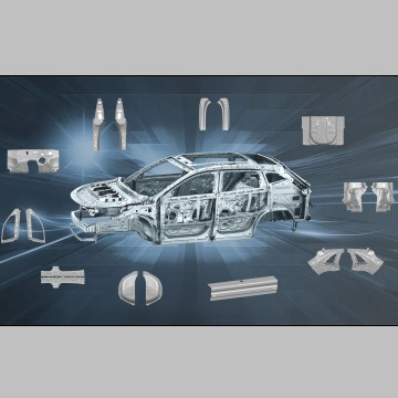 Automotive cold stamping die