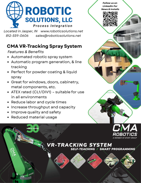 CMA Robotics Virtual Reality Tracking