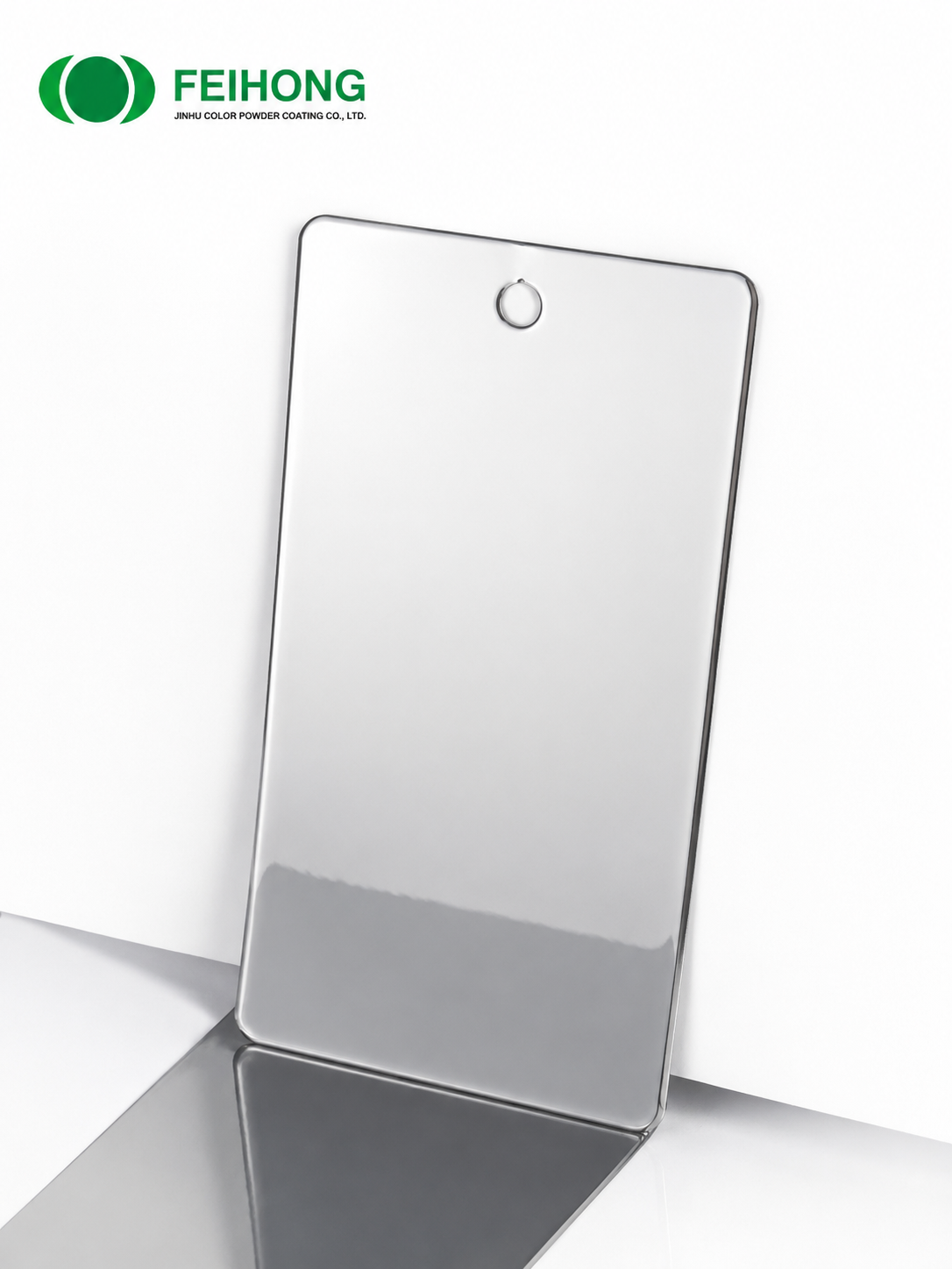 EH45038 Mirror Chrome Silver Bonded Powder Coating