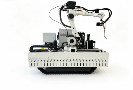 Track‑Mounted 7‑Axis Embodied‑AI Welding Robot