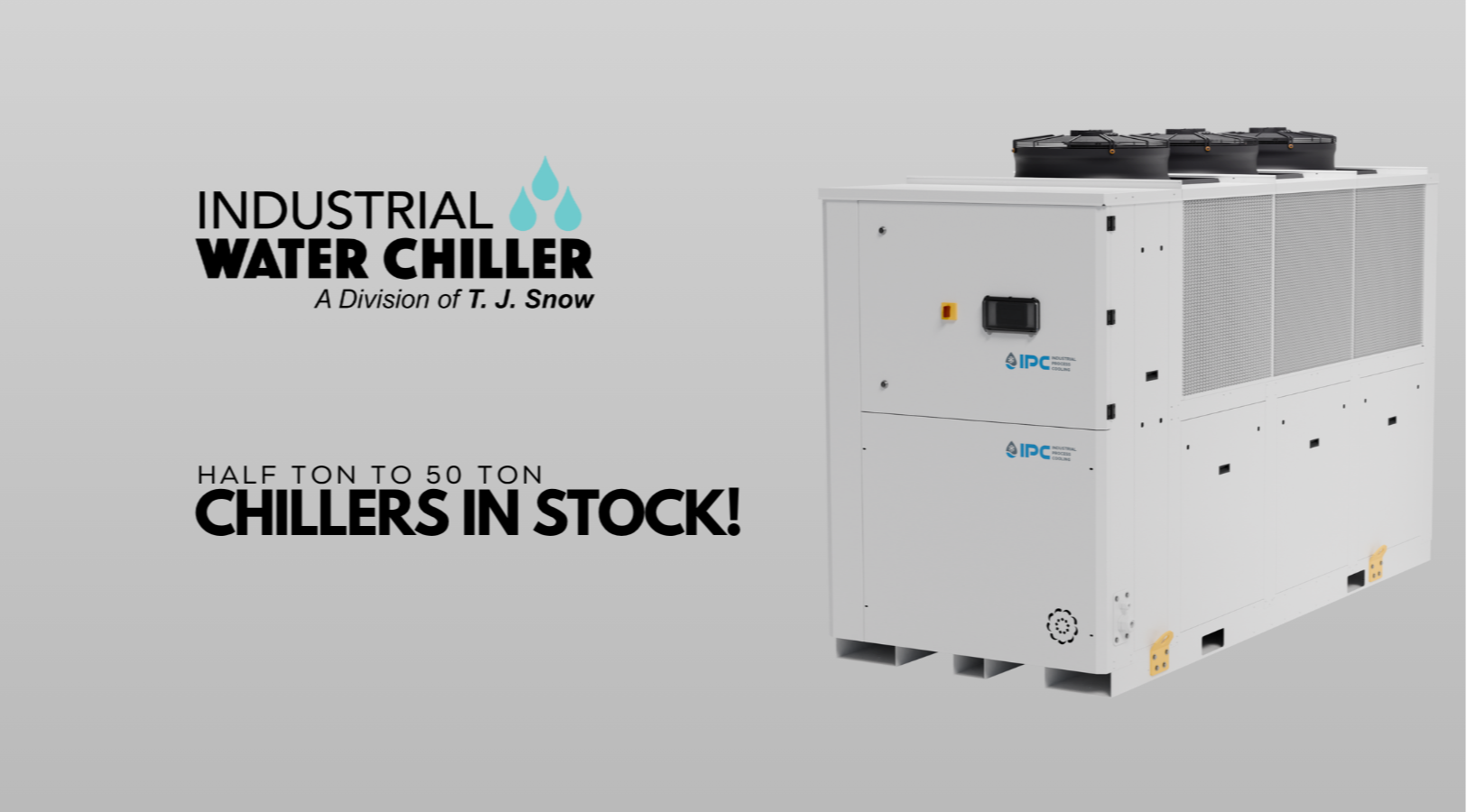 Industrial Water Chillers IN STOCK!