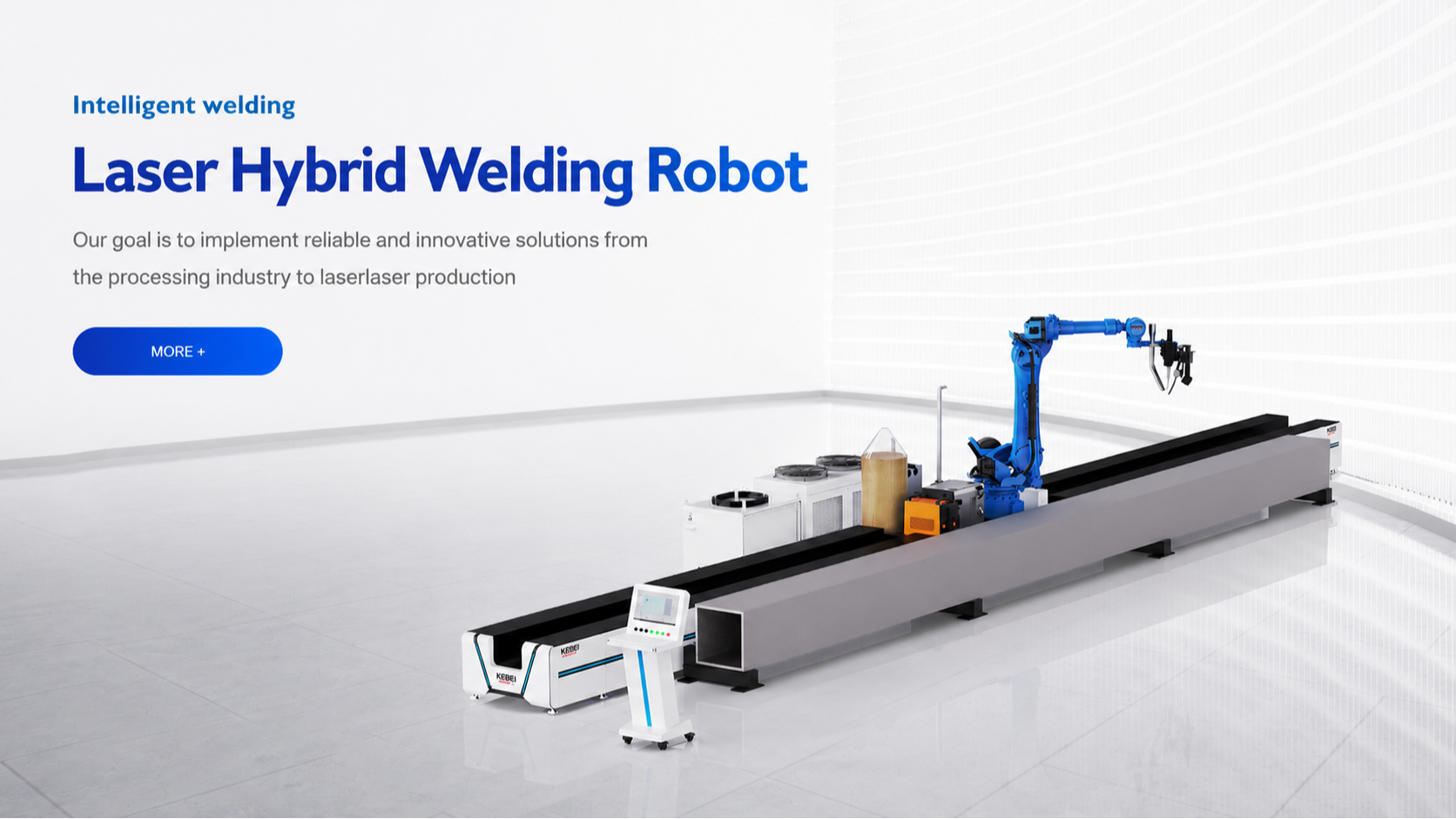 Laser-Arc Hybrid Welding Robot