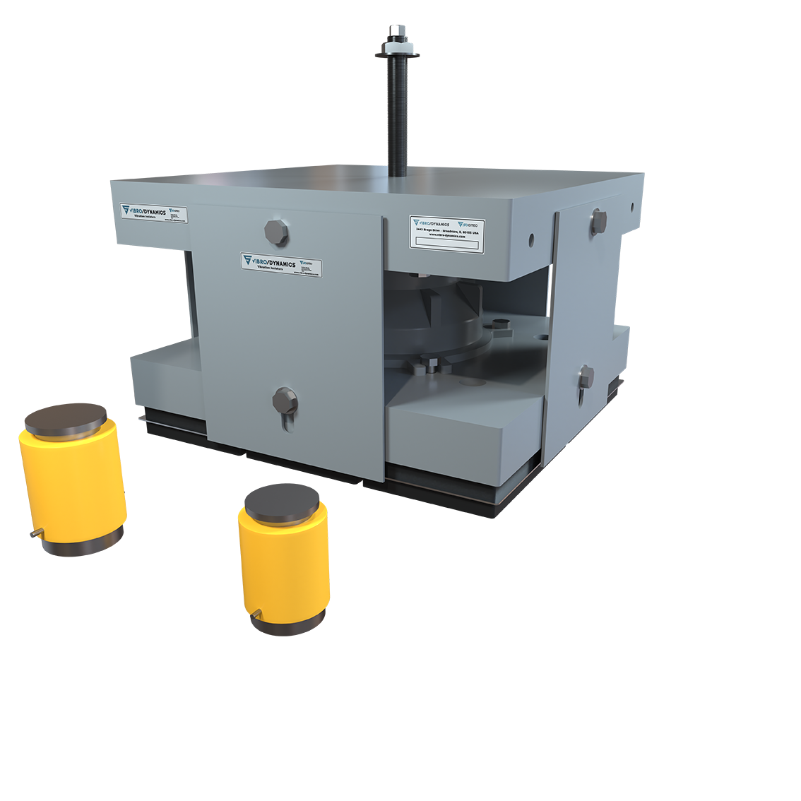 Machine Level Isolator MXLP Leveling and Vibration Isolator / FABTECH