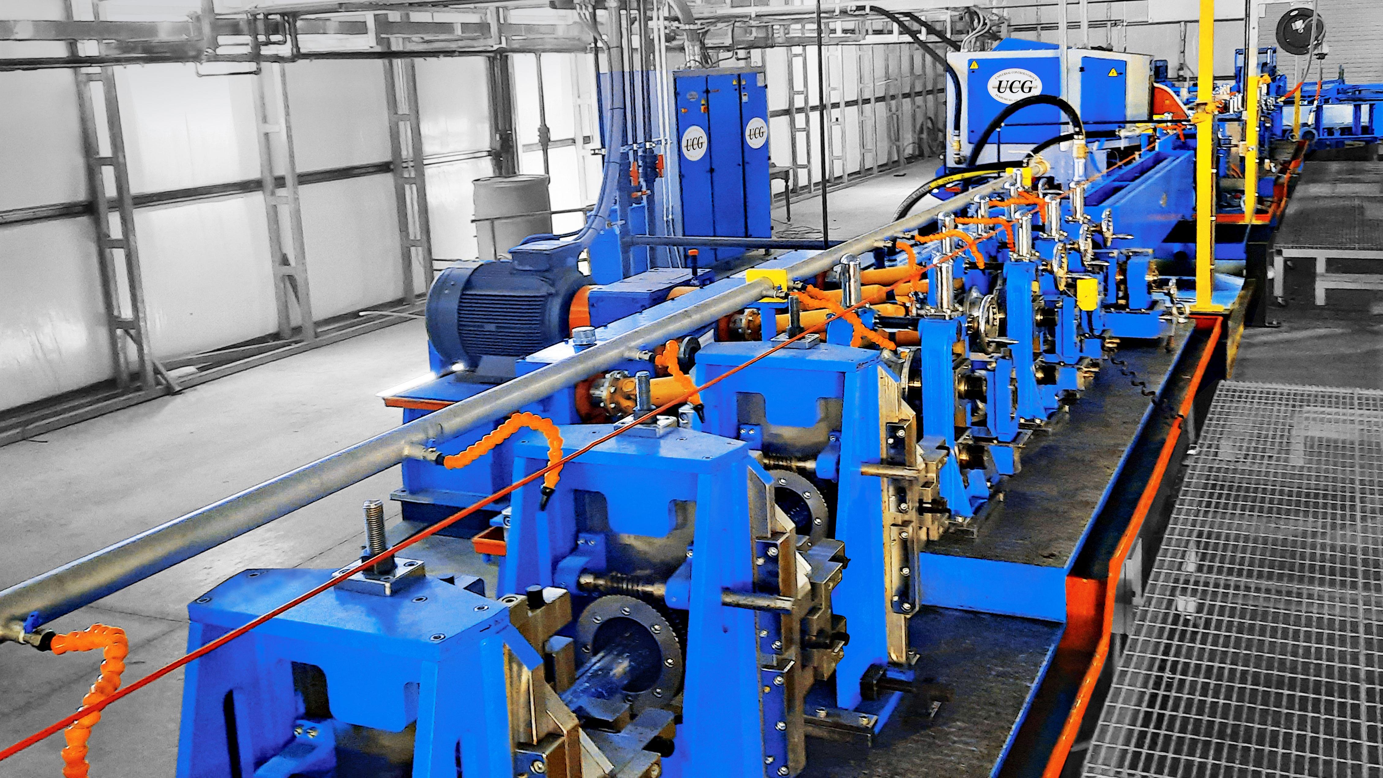 New 3-1/2″ (89 mm) ERWTech/UCG High Frequency Tube Mill Line