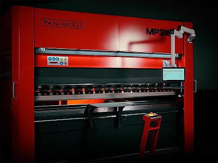 The Nargesa MP3160CNC: 10 Foot x 180 Ton Hydraulic Press Brake