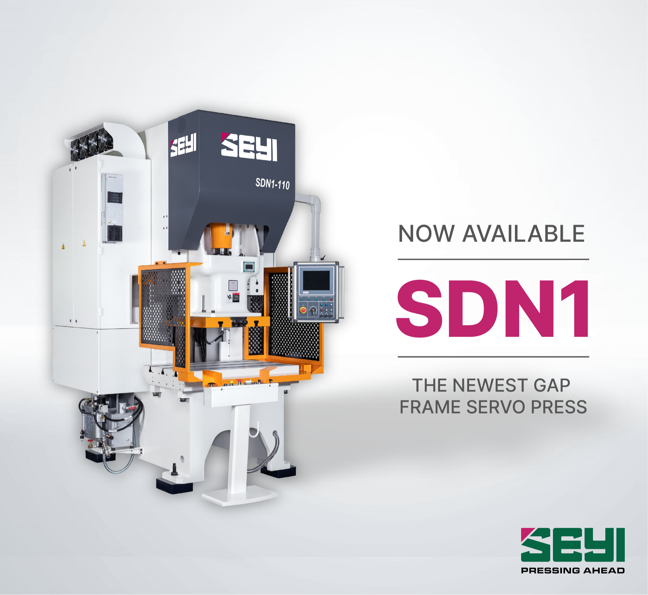 The SDN1 Servo Gap Frame Press