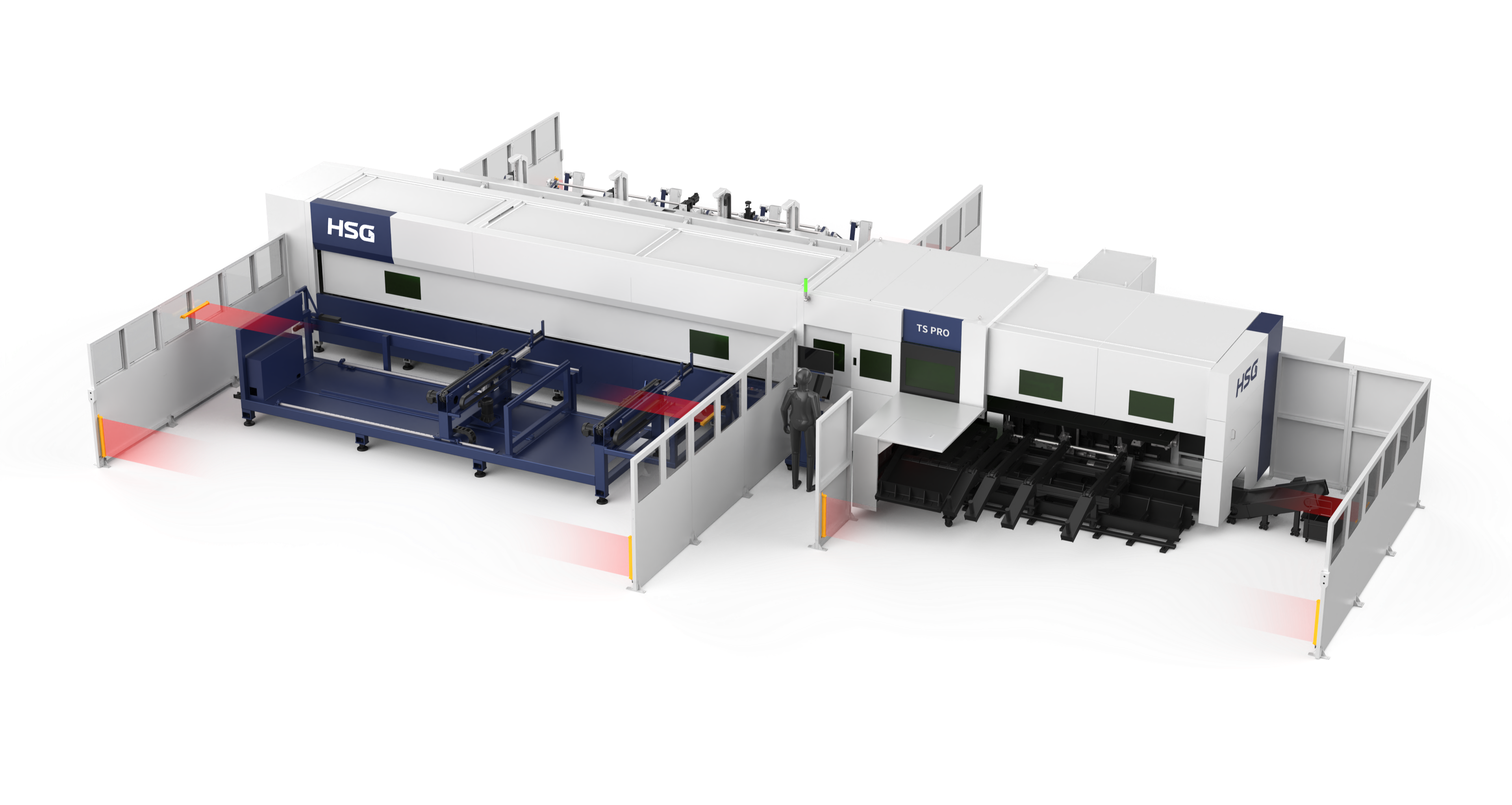 TS PRO - High Performance Laser Tube Cutting Machine