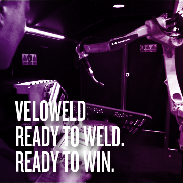 VELOWELD Velo-H: Ready to Weld. Ready to Win.
